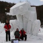 Wilfred Stijger & Edith Van de Wetering ice snow sculpture