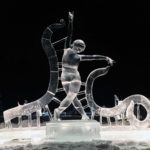 Wilfred Stijger & Edith Van de Wetering ice snow sculptue