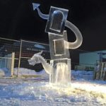 Wilfred Stijger & Edith Van de Wetering ice snow sculpture